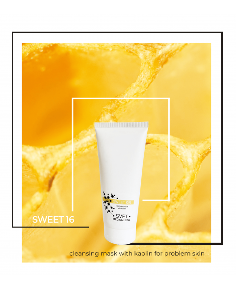 Cleansing mask with caolin Sweet 16, 75 ml Image