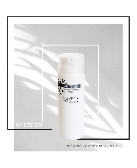 Night active whitening cream White on, 100 ml Image
